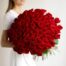 100 red roses London